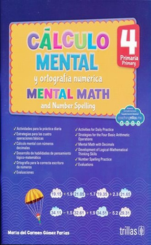 Calculo Mental Y Ortografía Numerica 4. Primaria - Gomez Far