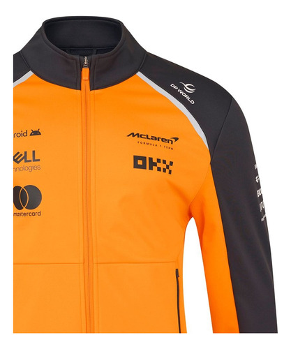 Chamarra Softshell Mclaren Oficial 2025 Original Formula 1