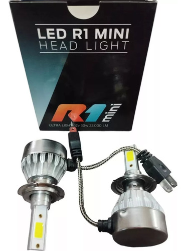 Cree Led R1 H7 Mini Sin Cooler Con Disipador. 22.000lm