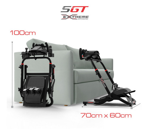 Cockpit Suporte Volante Simulador Logitech G29/920/ps4 Sgt