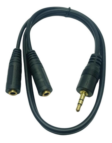 Cable De Audio Splitter Plug Y Macho Jack 3.5mm A 2 Hembra 