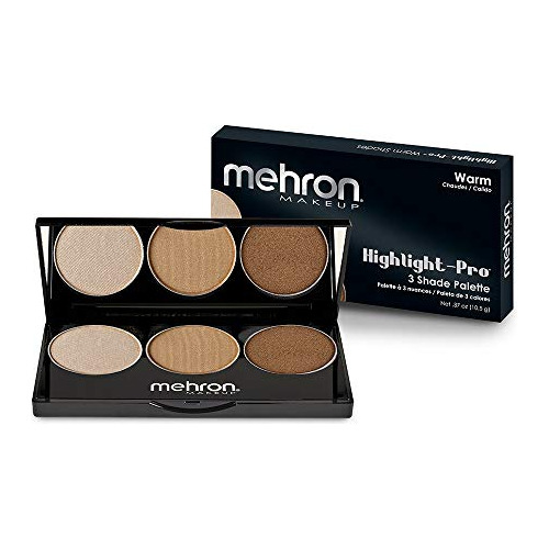 Paleta Mehron Makeup Highlight-pro (cálida)