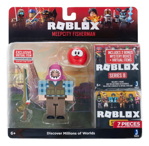 Roblox - Meepcity Fisherman (mystery Boxes & Virtual Item)