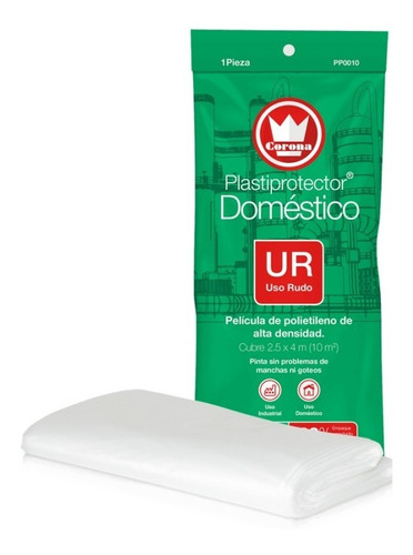 Plastiprotector Corona Rudo Ec 2.5x4m Cubrir Pintar