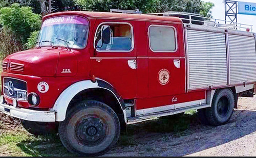 Mercedes Benz 4x4 Camión Motorhome Autobomba