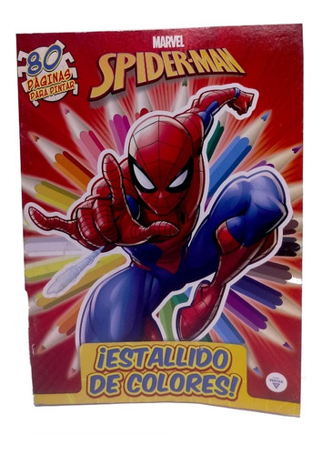 Revista Spiderman Estallido De Colores 80 Paginas Vertice