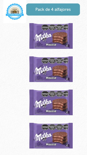 Pack Alfajor Milka Mouse Chocolate