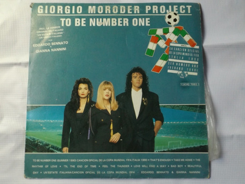 Giorgio Moroder Project To Be Nunber One Lp Vinilo Acetato