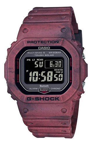 Casio G-shock Reloj Digital Para Hombre Gwb5600sl-4 Borgoña