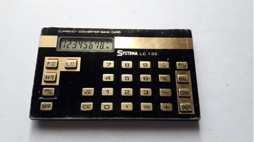 Calculadora Pocket Bolsillo Systema Lc 135