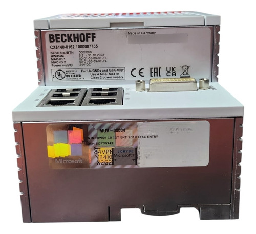 Beckhoff Cx5140-0162 Controlador De Cpu