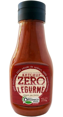 Bisnaga Ketchup Org Zero 270g