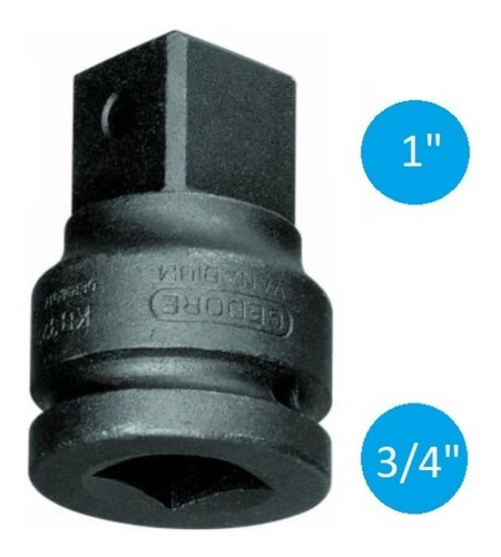 Adaptador De Impacto 3/4'' F X 1'' M 023019 Kb3221 - Gedore