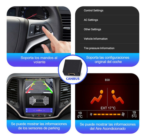 Zk Estéreo Tesla 2+32g Para Jeep Cherokee 5 Kl 2014-2018