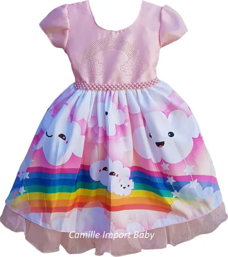 Vestido chuva de hotsell benção mercado livre