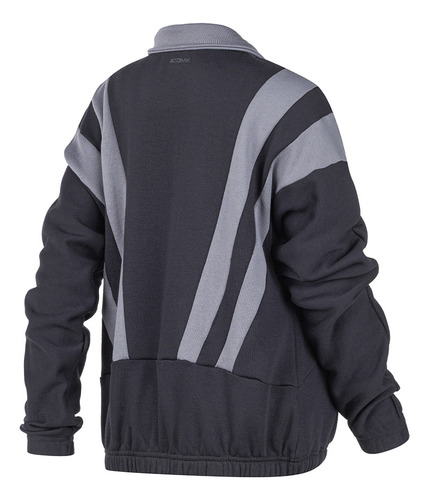 Campera Atomik Bumper Mujer Negra Solo Deportes