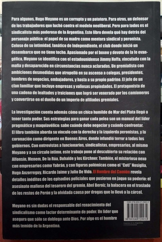 Hombre Del Camion, El: Hugo Moyano, La Historia Secreta, De Delfino-martin. Editorial Sudamericana, Edición 1 En Español
