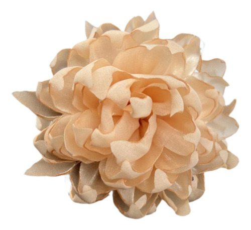 2 Broche De Flores De Satén Con Ramillete De
