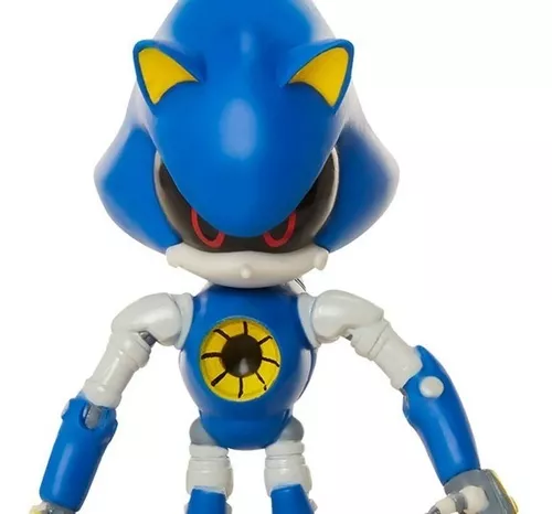 Boneco Sonic The Hedgehog Metal Sonic Articulado e Acessório