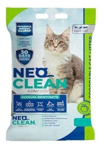 Arena Sanitaria Aglomerante Neo Clean Manzana 8,3 Kg