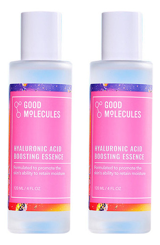 2 Esencia Potenciadora Con Hialurónico Good Molecules 120ml