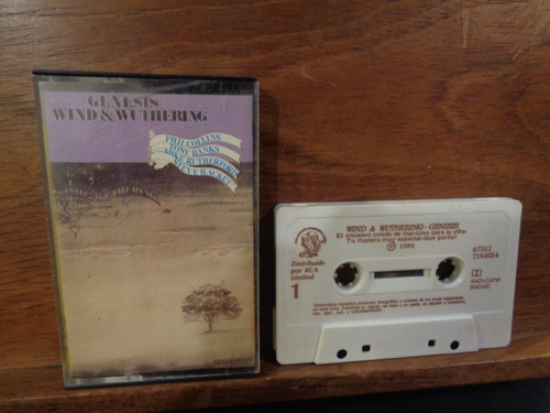 Genesis Wind & Wuthering Cassette Rock