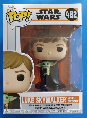 Imagen 3 de 3 de Funko Star Wars Luke Skywalker & Baby Yoda Child Mandalorian