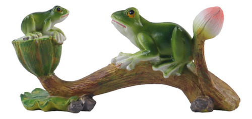 Estatua De Rana Para Jardín, Figura Decorativa, Maceta,