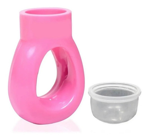 Kit Rosa Sobrancelha Henna Menela Com Palito Anel Paquímetro Cor Preto