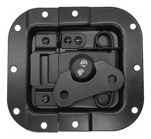 Kit 16 Fecho Borboleta Preto Para Case 10,5x10,5cm Black