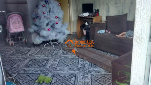 Casa Com 2 Dormitórios À Venda, 63 M² Por R$ 148.400 - Vila Nova Bonsucesso - Guarulhos/sp - Ca0440