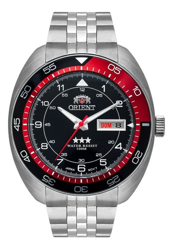 Imagem 1 de 4 de Relógio Masculino Orient Automatico Vermelho Original Nf