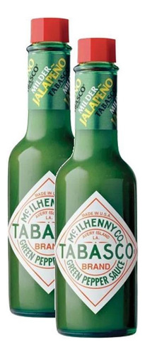 Kit 2 Molho De Pimenta Tabasco Jalapeo 60ml