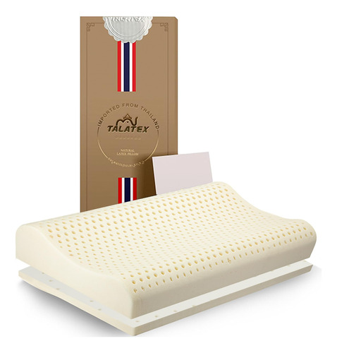 Talatexhome Talatex - Almohada De Latex 100% Natural De Alta