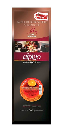 Imagen 3 de 8 de Chocolate Alpino Lodiser Tableta X 500grs - Ciudad Cotillón