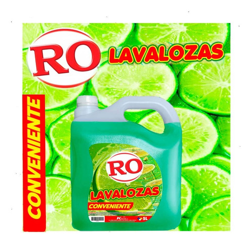 Lava Loza Liquida Ro 5 Litros - Original