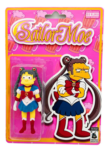 Sailor Moe Sailor Moon Moe Simpsons Figura Muñeco Coleccion