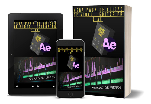 Mega Pack De Ediçao De Video - Editor Pr E Ae - Premium