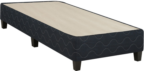 Cama Box Base Para Colchon De 1 Plaza 035 De Altura Ecoline