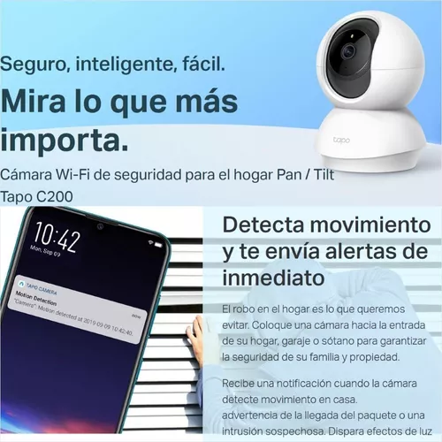 Cámara Wi-Fi de seguridad para el hogar C200 Pan / Tilt