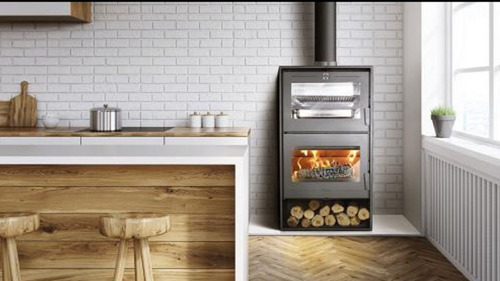 Estufa Altea C/horno Alto Rendimiento Doble Bandeja - Ynter