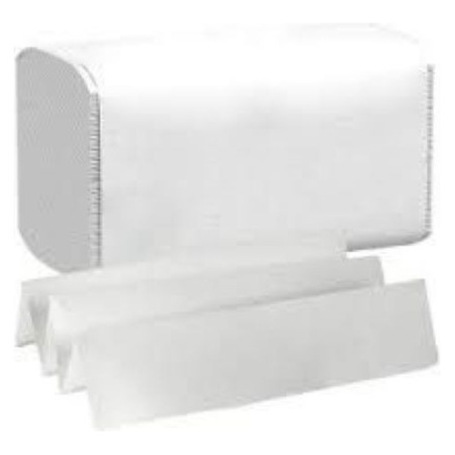 Imagen 4 de 5 de Toalla Intercalada Toallas Blanca + Q Elegante 20x24 X2500
