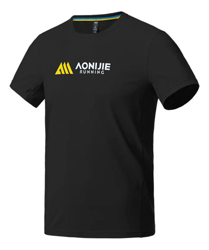 Remera Deportiva Hombre Liviana Transpirable Running Aonijie
