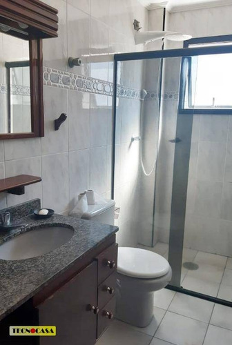 Excelente Apartamento Com 03 Dormitórios Para Venda Com 110 M² No Bairro Vila Guilhermina Em Praia Grande/sp. - Ap6462