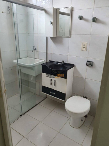 Imagem 13 de 16 de Apartamento À Venda No Embaré - Praia - Com Sacada - Piso Frio!