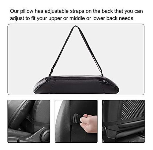 Almohada Apoyo Lumbar Para Asiento Conductor Cojin Ura