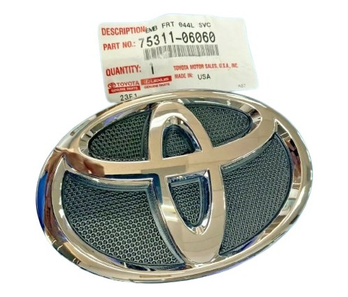 Emblema Parrilla Original Toyota Camry 2007-2008 -2009-2010 