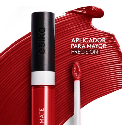 Labial Hidracolor Mate No Transfer Esika Indeleble