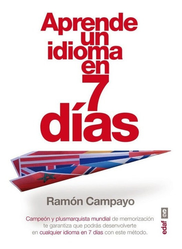 Libro Aprende Un Idioma En Siete Dias. - Campayo, Ramon