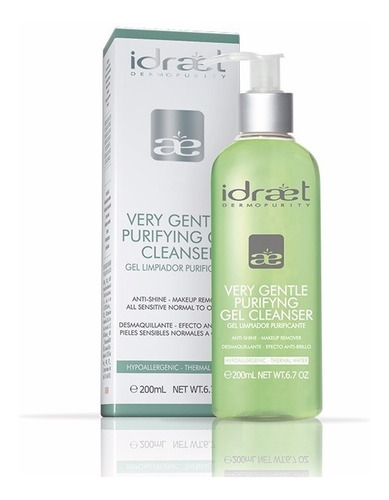 Gel Limpiador De Rostro Purificante - Idraet